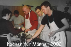 Kochkurs mit Isolde 2002